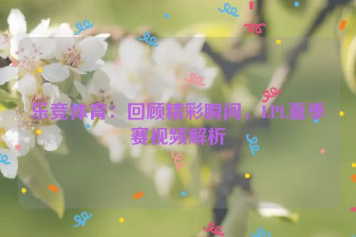 乐竞体育：回顾精彩瞬间，LPL夏季赛视频解析