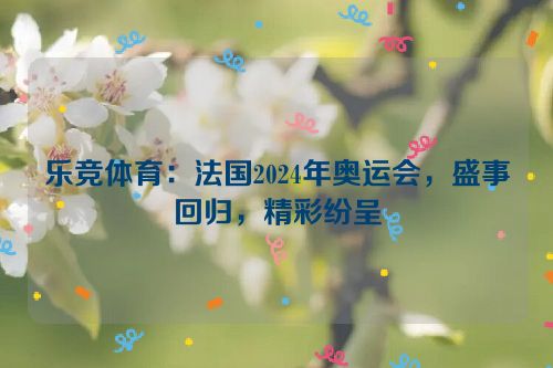 乐竞体育：法国2024年奥运会，盛事回归，精彩纷呈